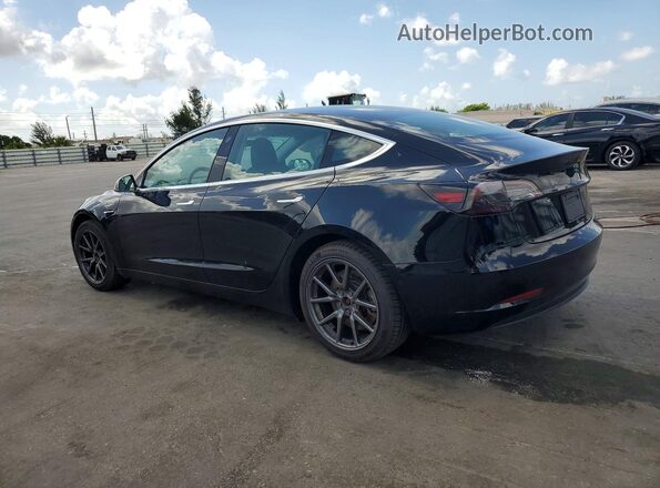5YJ3E1EAXKF416096 2019 TESLA MODEL 3 Black Задня права чверть