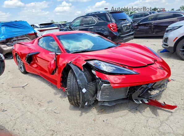 1G1YC2D45T5111193 2026 CHEVROLET CORVETTE Red Вид спереду