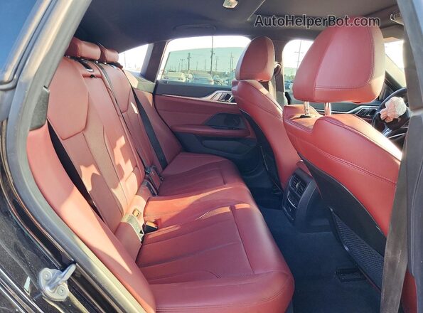 WBA63AV07NFM62332 2022 BMW 4 SERIES Black Вид задньої частини салону