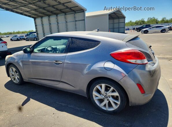KMHTC6AD9GU257424 2016 HYUNDAI VELOSTER Gray Rear right