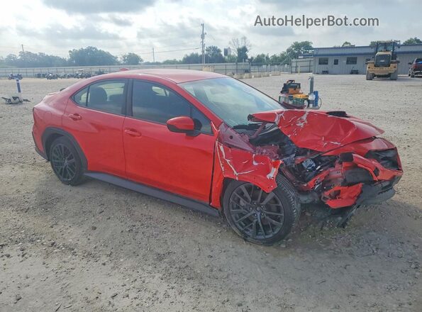 JF1VBAF67N9007439 2022 SUBARU WRX Красный Вид спереди