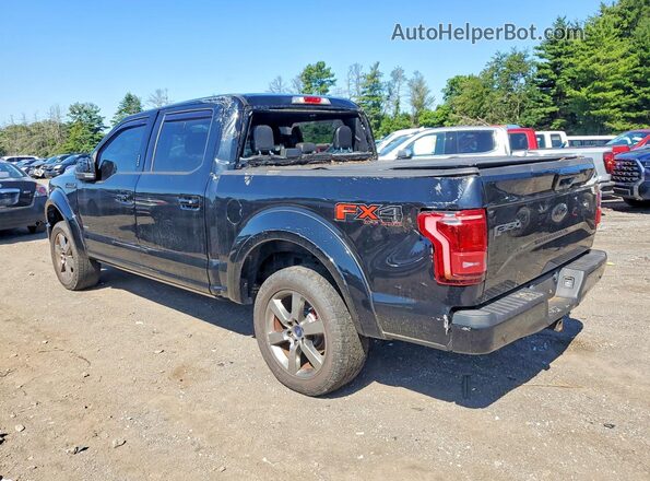 1FTEW1EG2GFC56163 2016 FORD F150 Black Tył prawy