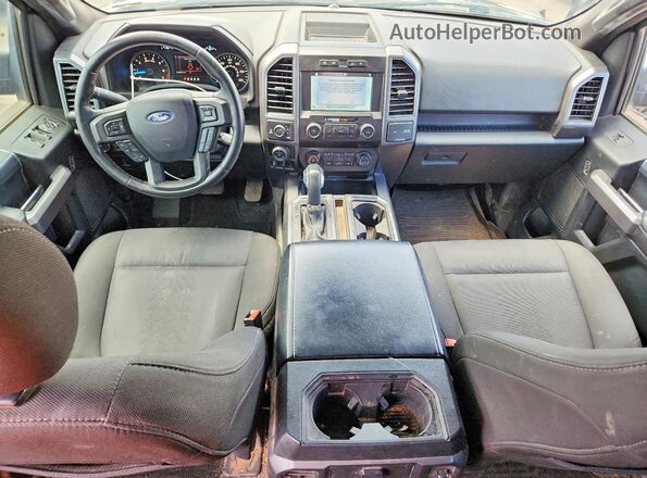 1FTEW1E47KKC87169 2019 FORD F150 Maroon Widok zestawu wskaźników