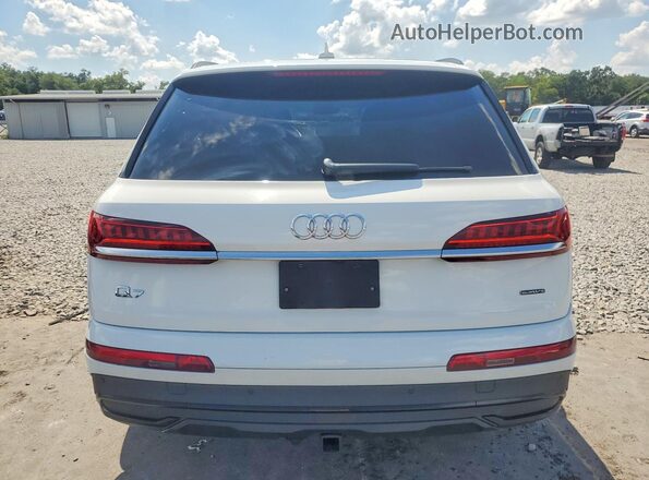 WA1LXAF75MD017081 2021 AUDI Q7 White Widok wnętrza z przodu