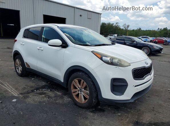 KNDPM3AC6H7192220 2017 KIA SPORTAGE Белый Вид спереди