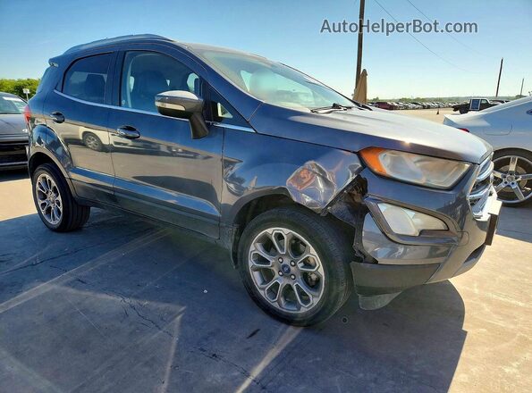 MAJ6P1WL6JC171287 2018 FORD ECOSPORT Gray Front view