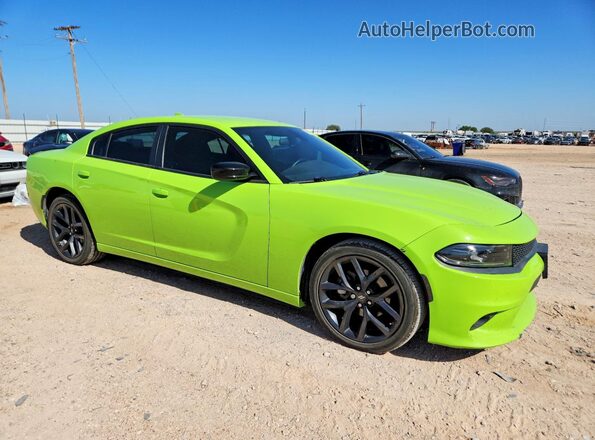 2C3CDXBG1PH508301 2023 DODGE CHARGER Green Вид спереду