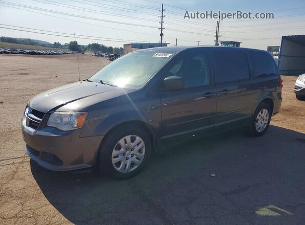 2C4RDGBG1GR262740 2016 DODGE CARAVAN Black Tył lewy