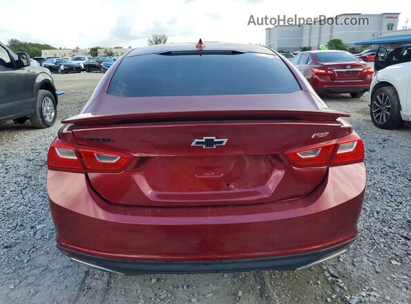 1G1ZG5ST1LF046759 2020 CHEVROLET MALIBU Red Սալոնի դիմացի տեսք