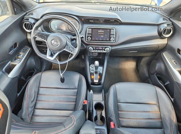 3N1CP5CU3KL509495 2019 NISSAN KICKS Blue Vista del cuadro de instrumentos