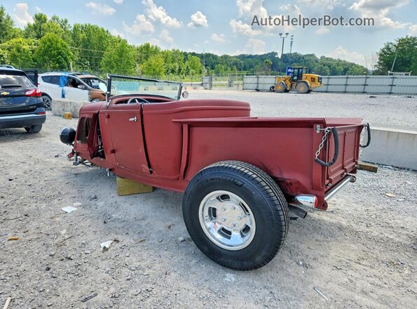 5032187 1932 FORD 1932 Burgundy უკანა მარცხენა