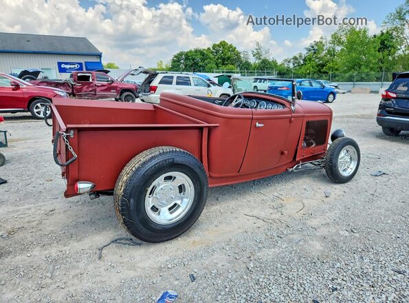 5032187 1932 FORD 1932 Burgundy უკანა მარჯვენა