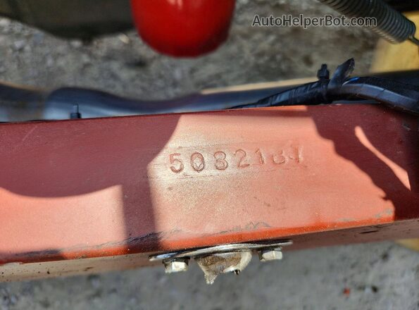 5032187 1932 FORD 1932 Burgundy VIN კოდის სტიკერის ხედი