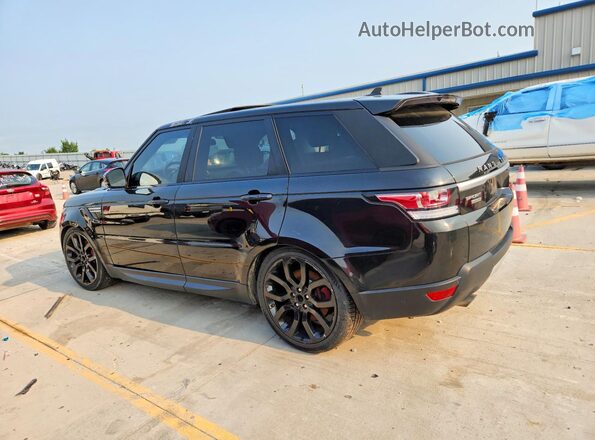 SALWR2EF3GA584836 2016 LAND ROVER RANGE Черный Задняя правая четверть