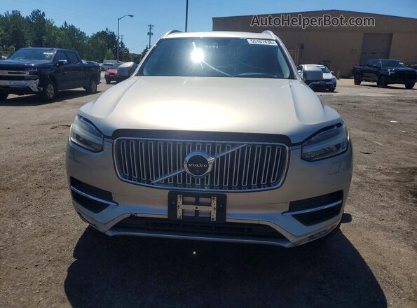 YV4A22PL5G1016576 2016 VOLVO XC90 Beige Вид ззаду