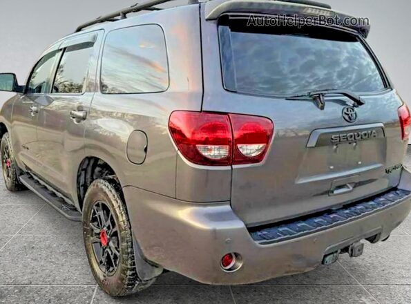 5TDEY5B10MS182254 2021 TOYOTA SEQUOIA Gray Հետևի աջ