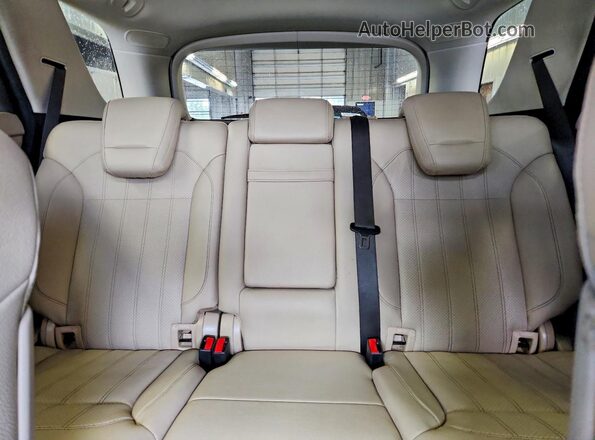 4JGDA5HB6HA901375 2017 MERCEDES-BENZ GLE White Rear interior view