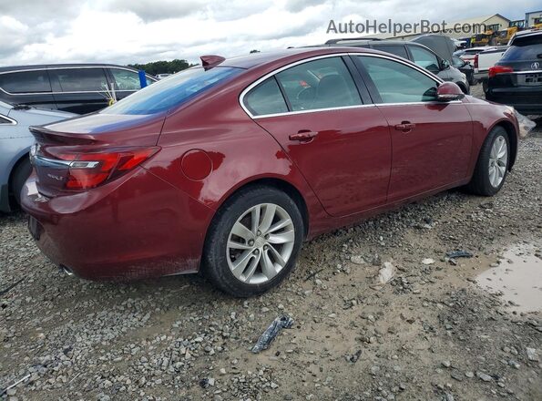 2G4GR5GX5H9163115 2017 BUICK REGAL Maroon Front right