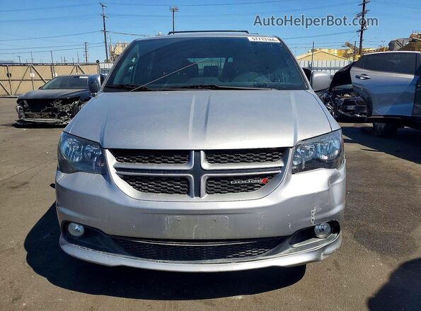 2C4RDGEG6JR283926 2018 DODGE GRAND Silver Вид панелі приладів