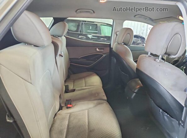 5XYZT3LB6JG556547 2018 HYUNDAI SANTA Gray Widok komory silnika