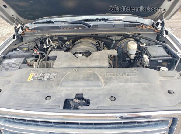 1GKS2GKC5KR252980 2019 GMC YUKON Silver Widok naklejki z numerem VIN