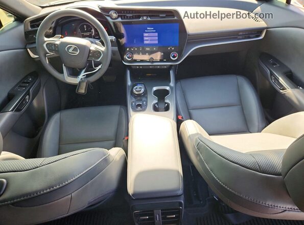 JTJAAAABXSA030835 2025 LEXUS RZ Gray Սարքավորումների վահանակի տեսք