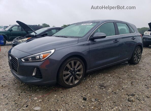 KMHH55LC7JU024129 2018 HYUNDAI ELANTRA Charcoal უკანა მარცხენა