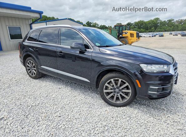 WA1VAAF79HD024082 2017 AUDI Q7 Black წინა ხედი