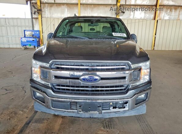 1FTEW1C51KKC90001 2019 FORD F150 Серый Вид сзади