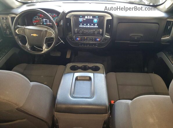 1GCVKREC3GZ341602 2016 CHEVROLET SILVERADO Charcoal Vista del cuadro de instrumentos