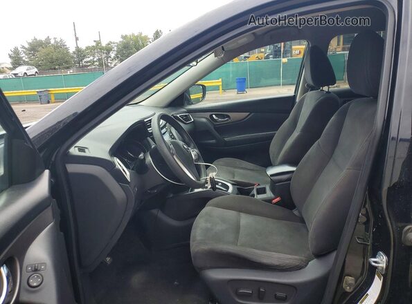 KNMAT2MV8GP717664 2016 NISSAN ROGUE Black Dashboard view