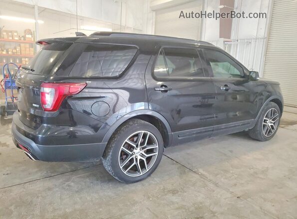 1FM5K8GT7HGB66397 2017 FORD EXPLORER Black Առջևի աջ