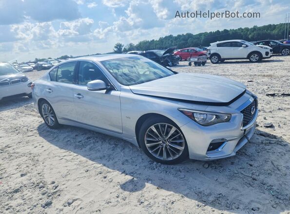 JN1EV7APXJM362927 2018 INFINITI Q50 Gray Front view