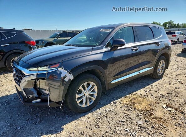 5NMS33AD0LH227888 2020 HYUNDAI SANTA FE Black Rear left