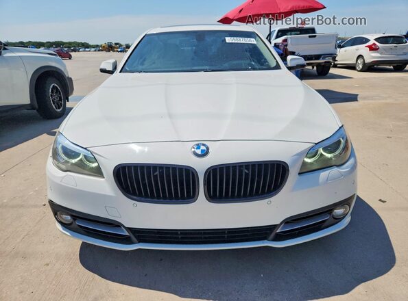 WBA5A5C52GG354902 2016 BMW 5 SERIES White Widok z tyłu