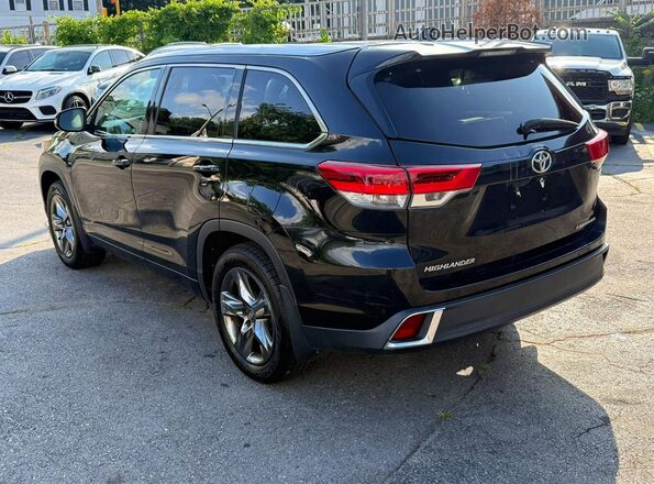5TDDZRFH7KS983445 2019 TOYOTA HIGHLANDER Black Rear right