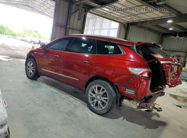 5GAERBKW8NJ165919 2022 BUICK ENCLAVE Maroon Tył lewy