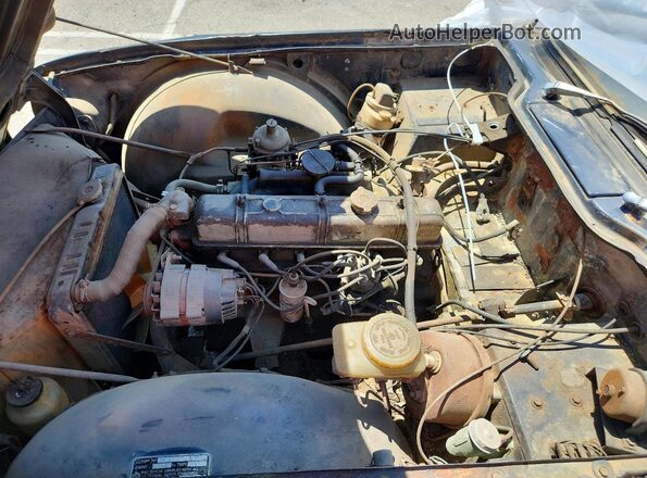 CC25196L 1969 TRIUMPH GT6 Черный Вид задней части салона
