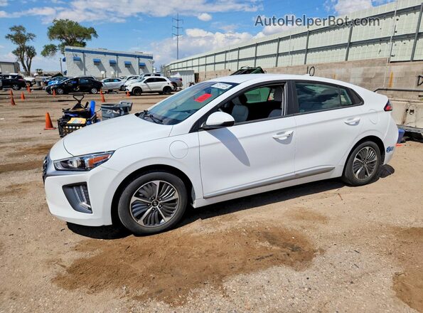 KMHC65LD3MU254996 2021 HYUNDAI IONIQ White Հետևի ձախ