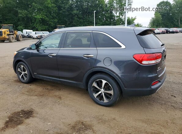 5XYPHDA11GG180776 2016 KIA SORENTO Gray Rear right