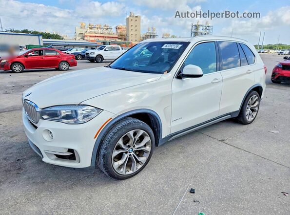 5UXKR2C53J0Z21663 2018 BMW X5 Белый Задняя левая четверть