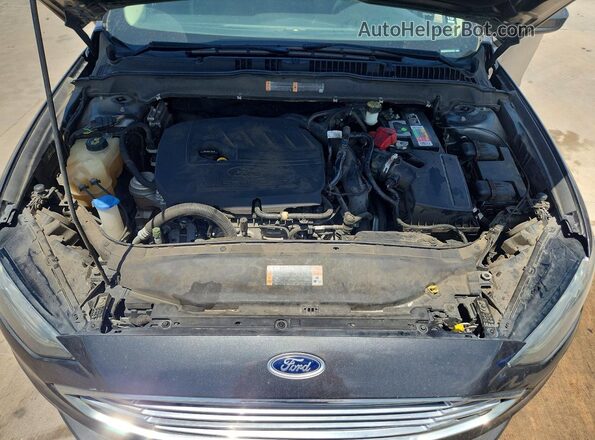3FA6P0HD7JR176550 2018 FORD FUSION Gray Engine compartment view