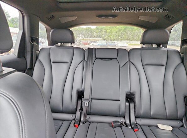 WA1LXAF75MD041946 2021 AUDI Q7 Gray უკანა სალონის ხედი