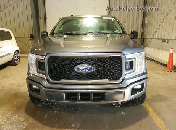 1FTEW1E41KFC05204 2019 FORD F150 Gray Vista trasera