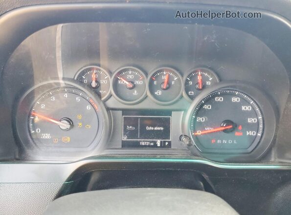 3GCNWAEH8KG292486 2019 CHEVROLET SILVERADO Серебряный Вид задних сидений