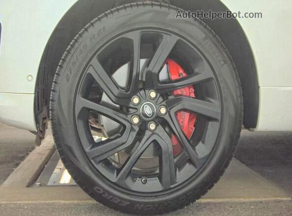 SALWV2REXJA188682 2018 LAND ROVER RANGE White Widok wnętrza z tyłu
