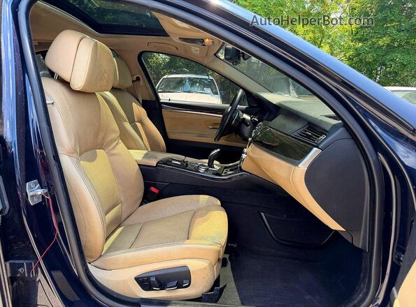 WBA5B3C55GG257873 2016 BMW 5 SERIES Blue Vista trasera