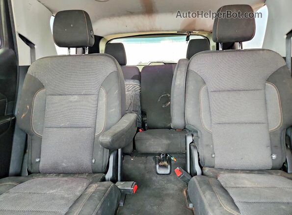 1GNERGKW5JJ273153 2018 CHEVROLET TRAVERSE Темно-бордовый Вид задней части салона
