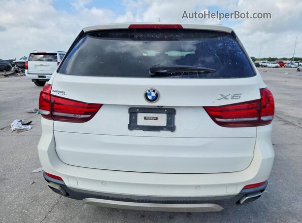 5UXKR2C53J0Z21663 2018 BMW X5 Белый Вид салона спереди