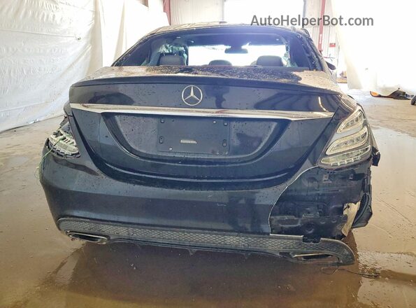 55SWF4JB3JU273189 2018 MERCEDES-BENZ C Black Rear view